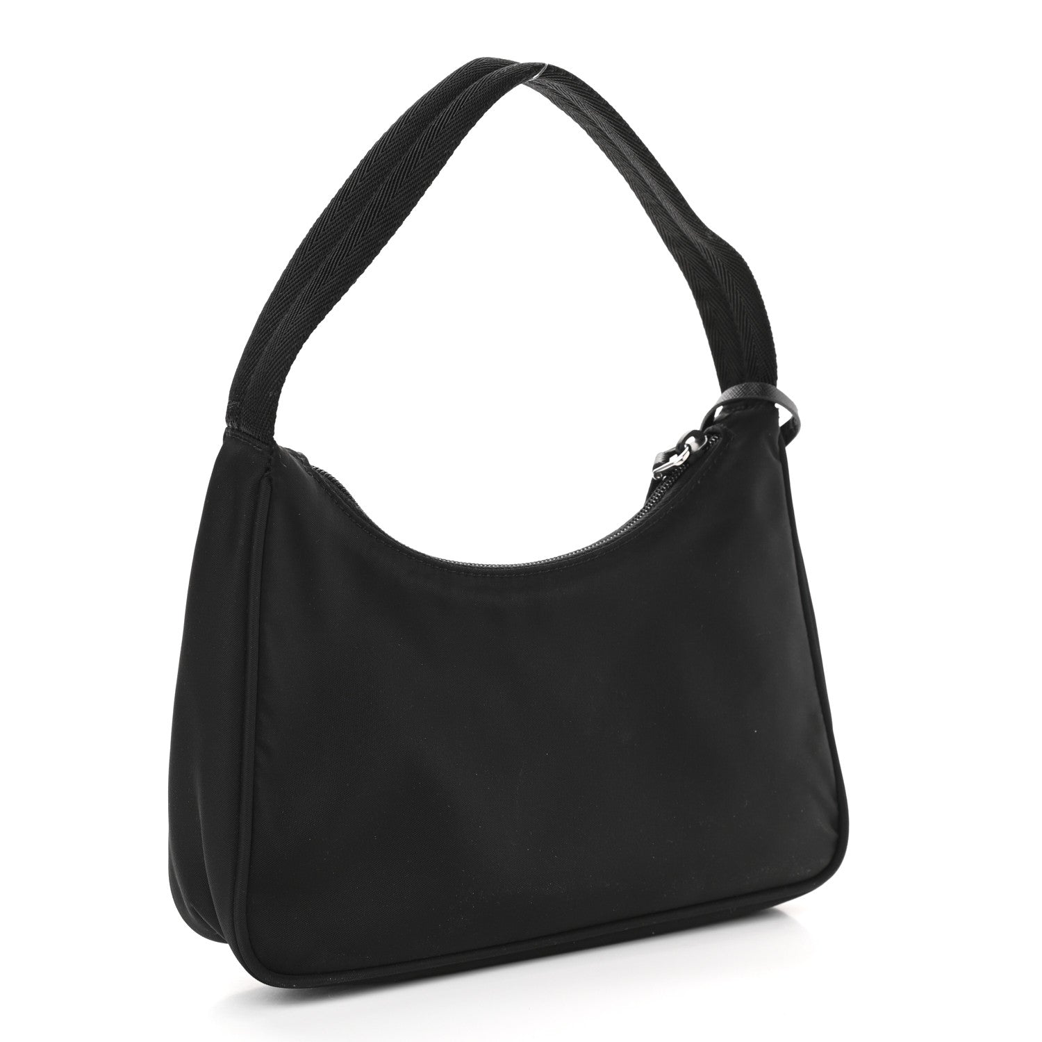 Prada Tessuto Nylon Mini Re-Edition 2000 Bag Black 3 of 11