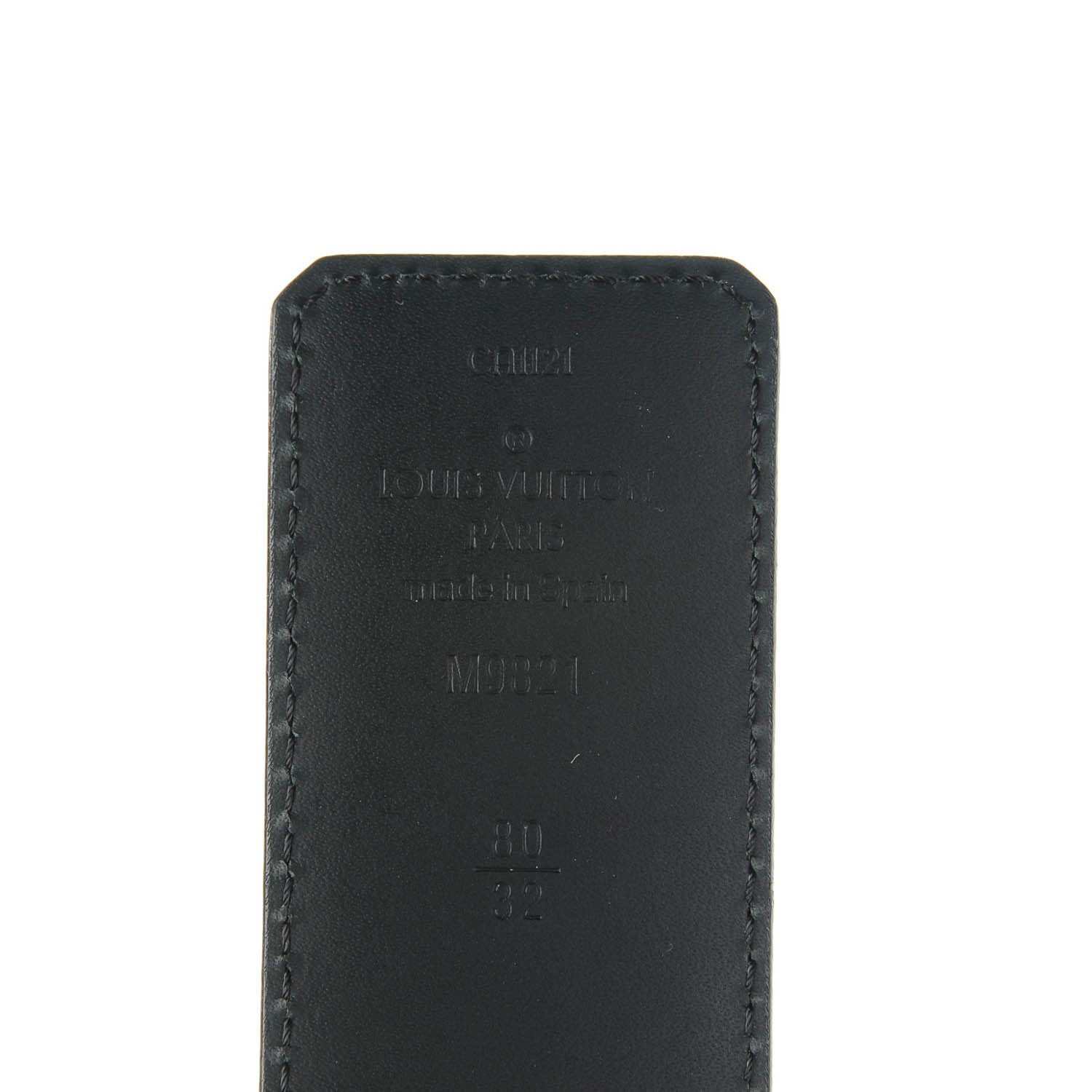 Louis Vuitton Monogram 40mm LV Initiales Belt 80 32 4 of 8