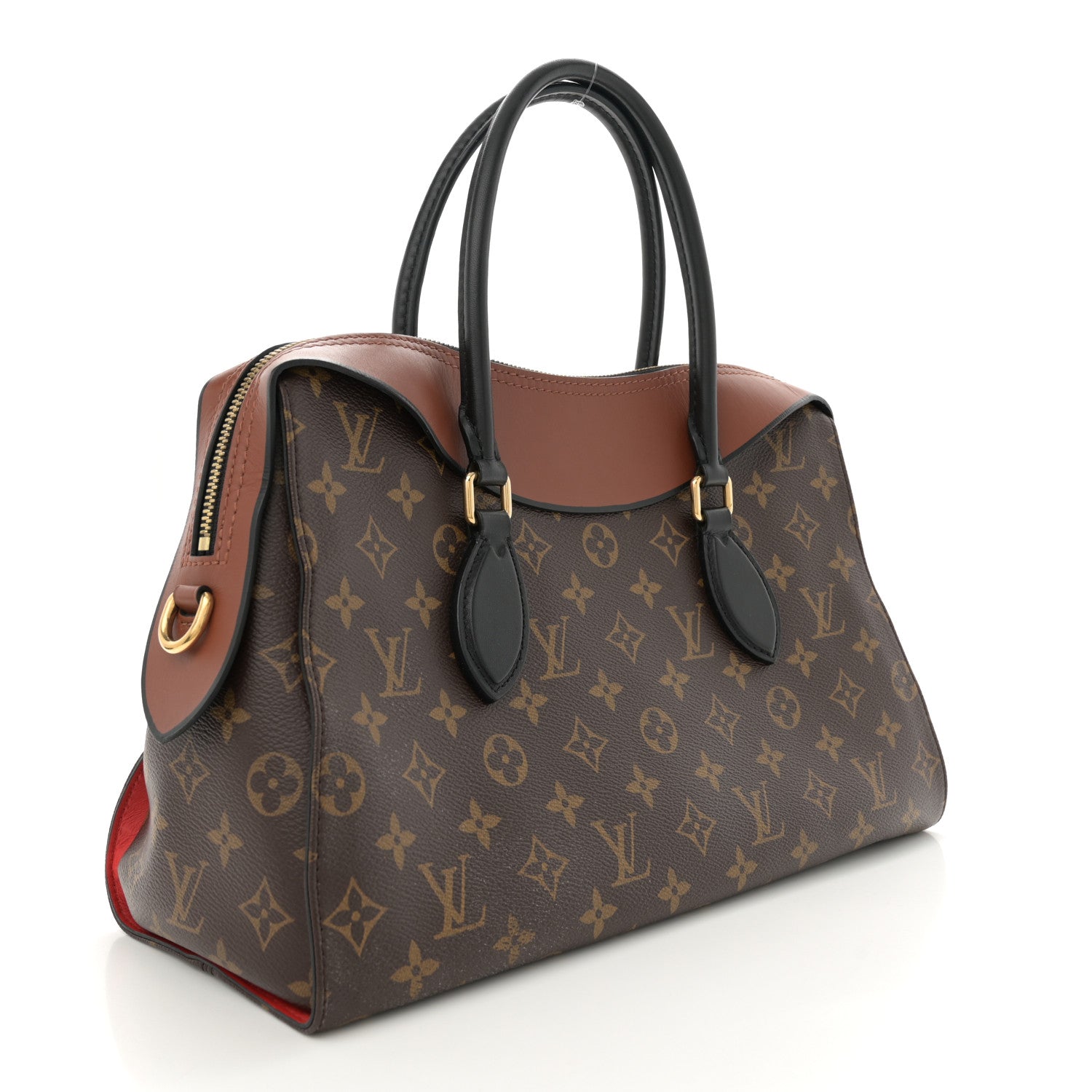 Louis Vuitton Monogram Tuileries Caramel Rouge 2 of 11