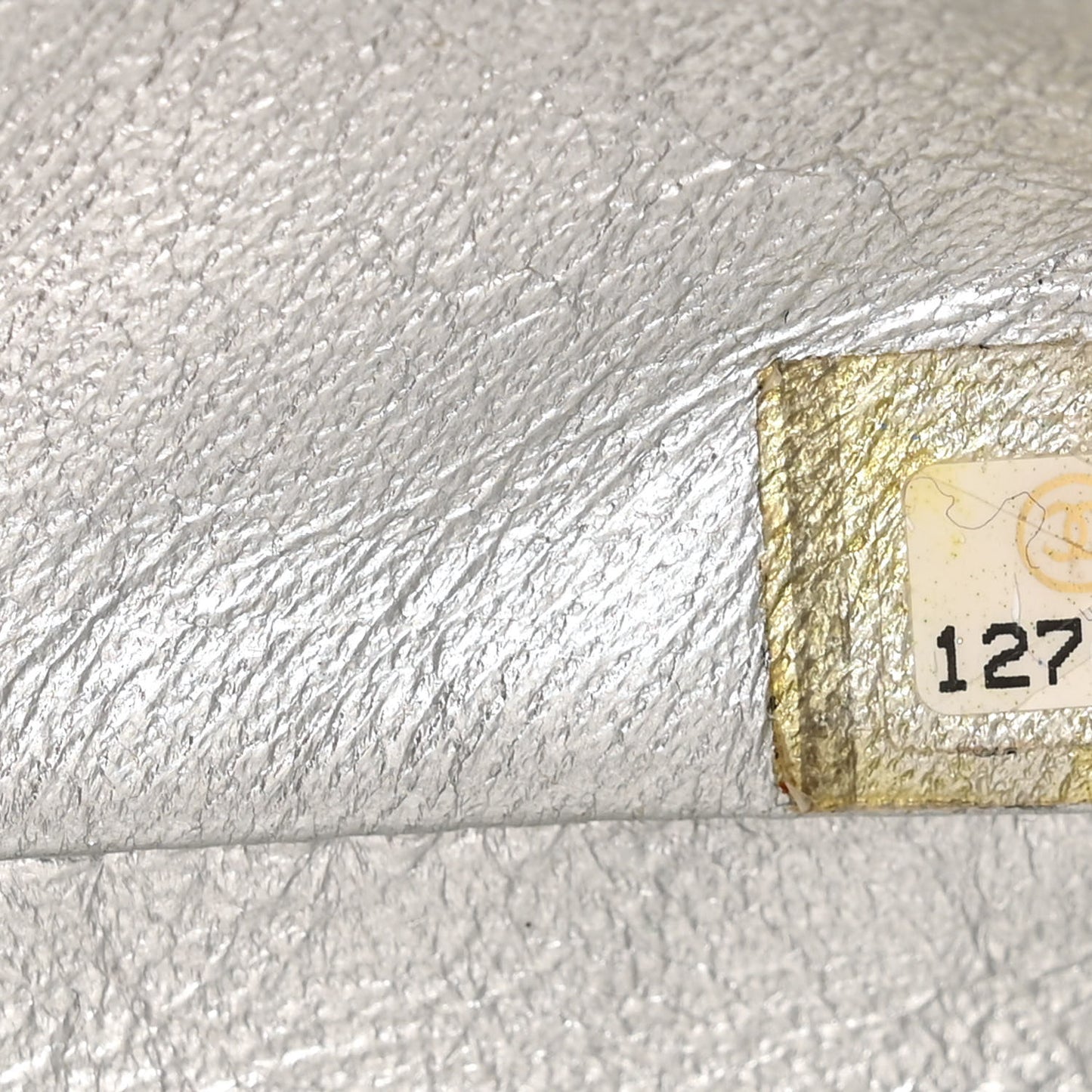 Metallic Lambskin Quilted Snake Chain 2.55 Reissue Flap Silver