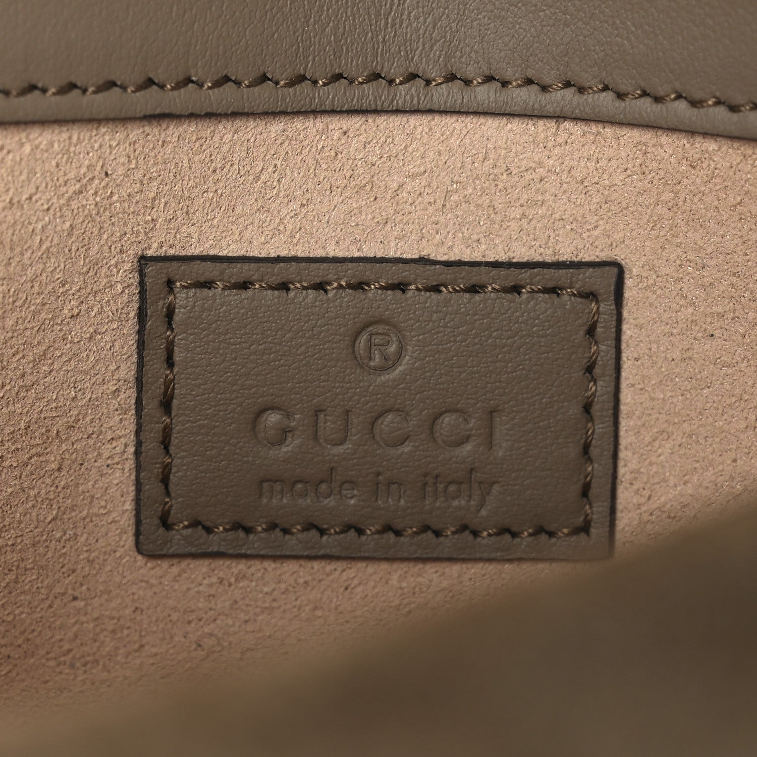 Gucci GG Supreme Monogram Super Mini Dionysus Shoulder Bag Taupe 6 of 12