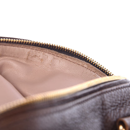 Prada Cervo Lux Deerskin Chain Bag Bruciato 12 of 15