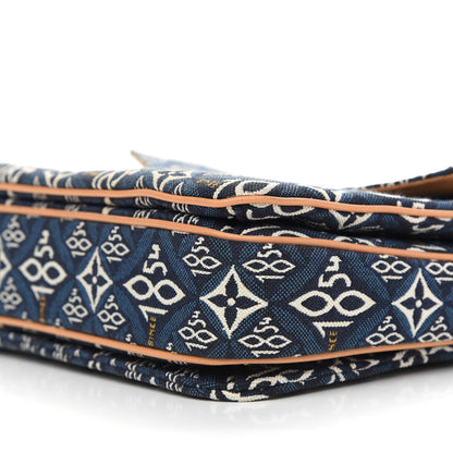 Louis Vuitton Jacquard Since 1854 Pochette Metis Blue 8 of 8