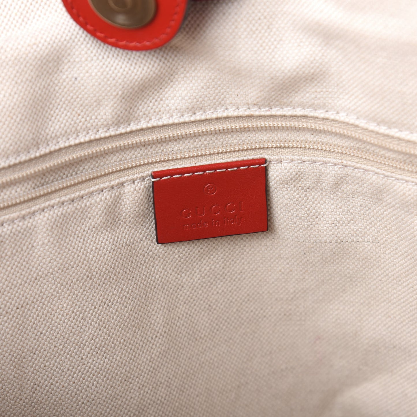 Monogram Medium Sukey Tote Red