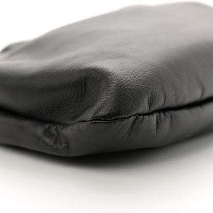 The Row Goatskin XL Bourse Bag Black 8 of 9