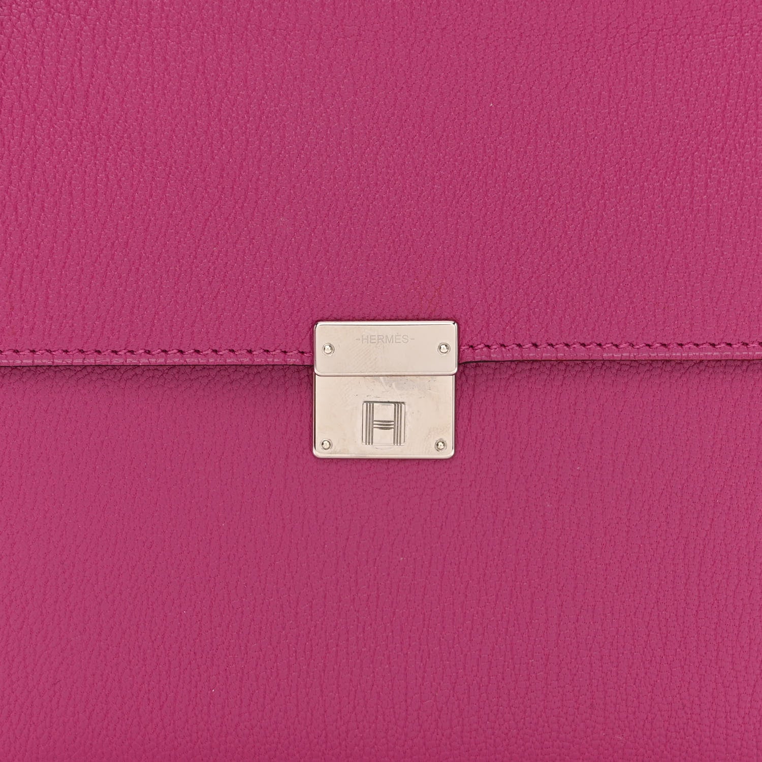Hermes Chevre Mysore Clic 16 Wallet Rose Poupre 9 of 12