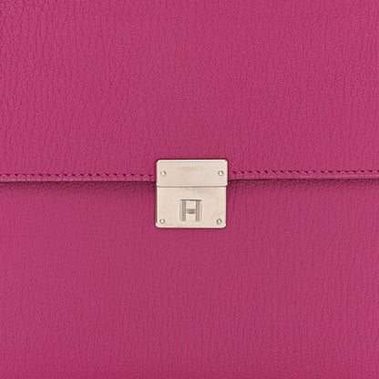 Hermes Chevre Mysore Clic 16 Wallet Rose Poupre 9 of 12