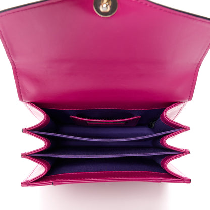 Bulgari Calfskin Serpenti Forever Top Handle Pink 11 of 21