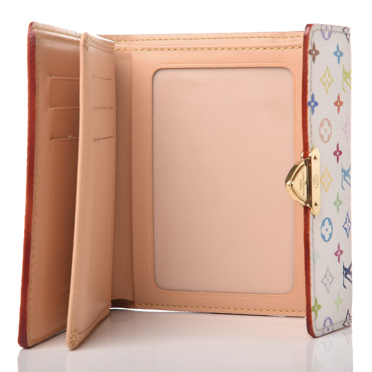 Monogram Multicolor Koala Wallet White