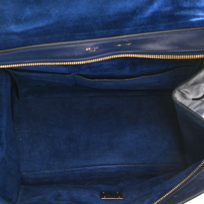 Celine Smooth Calfskin Medium Trapeze Navy Blue 5 of 8