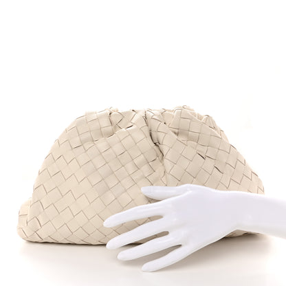 Bottega Veneta Nappa Maxi Intrecciato The Pouch Oversized Clutch Plaster 2 of 10