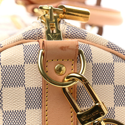 Louis Vuitton Damier Azur Keepall Bandouliere 55 13 of 13