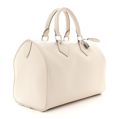 Louis Vuitton Epi Speedy 25 Ivory 3 of 16