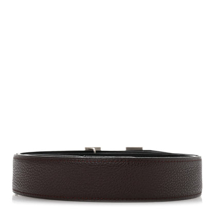 Hermes Box Togo Reversible 32mm H Belt 110 Black Chocolate 4 of 8
