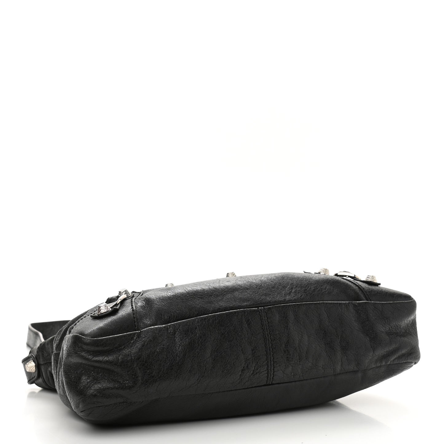 Agneau Giant 12 Silver Hardware Town Black