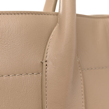 Saint Laurent Vitello Rive Gauche Large Tote Sea Salt 11 of 12