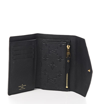 Louis Vuitton Empreinte Compact Curieuse Wallet Black 4 of 6