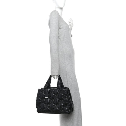 Gucci Calfskin GG Matelasse Large Tote Black 2 of 10