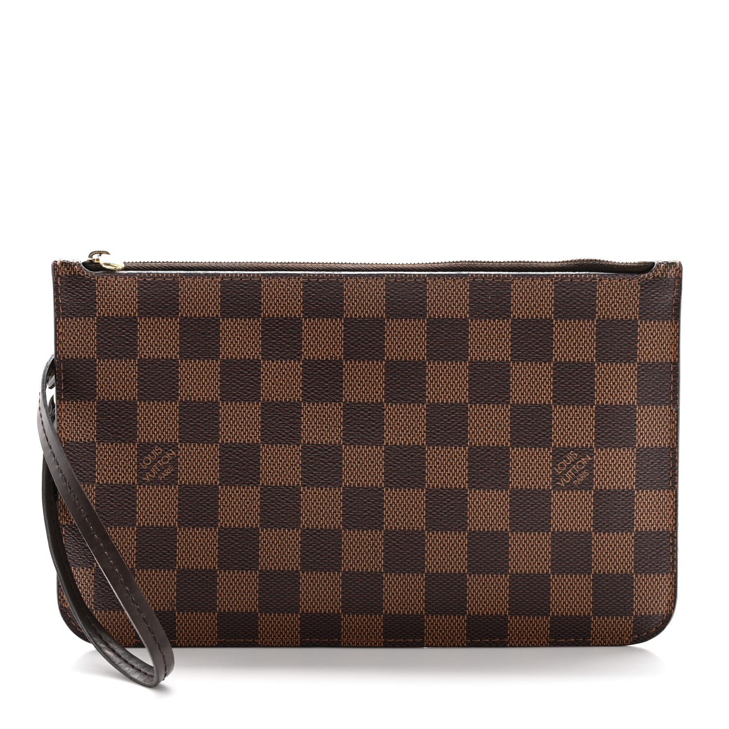 Louis Vuitton Damier Ebene Neverfull MM GM Pochette 1 of 12
