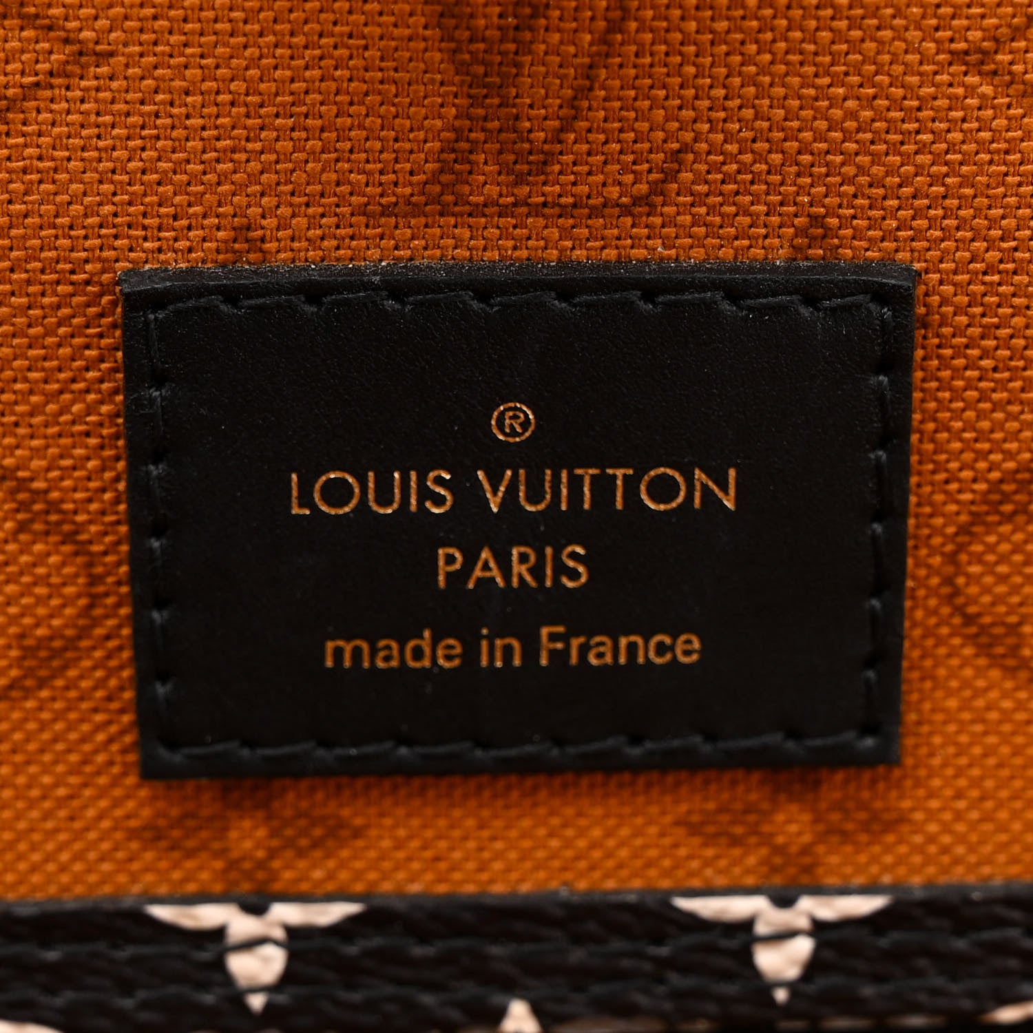 Louis Vuitton Monogram Giant Crafty Neverfull MM Creme Caramel 7 of 12