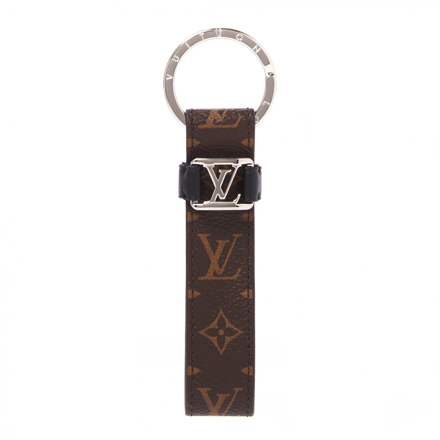Monogram LV Dragonne Bag Charm Key Holder