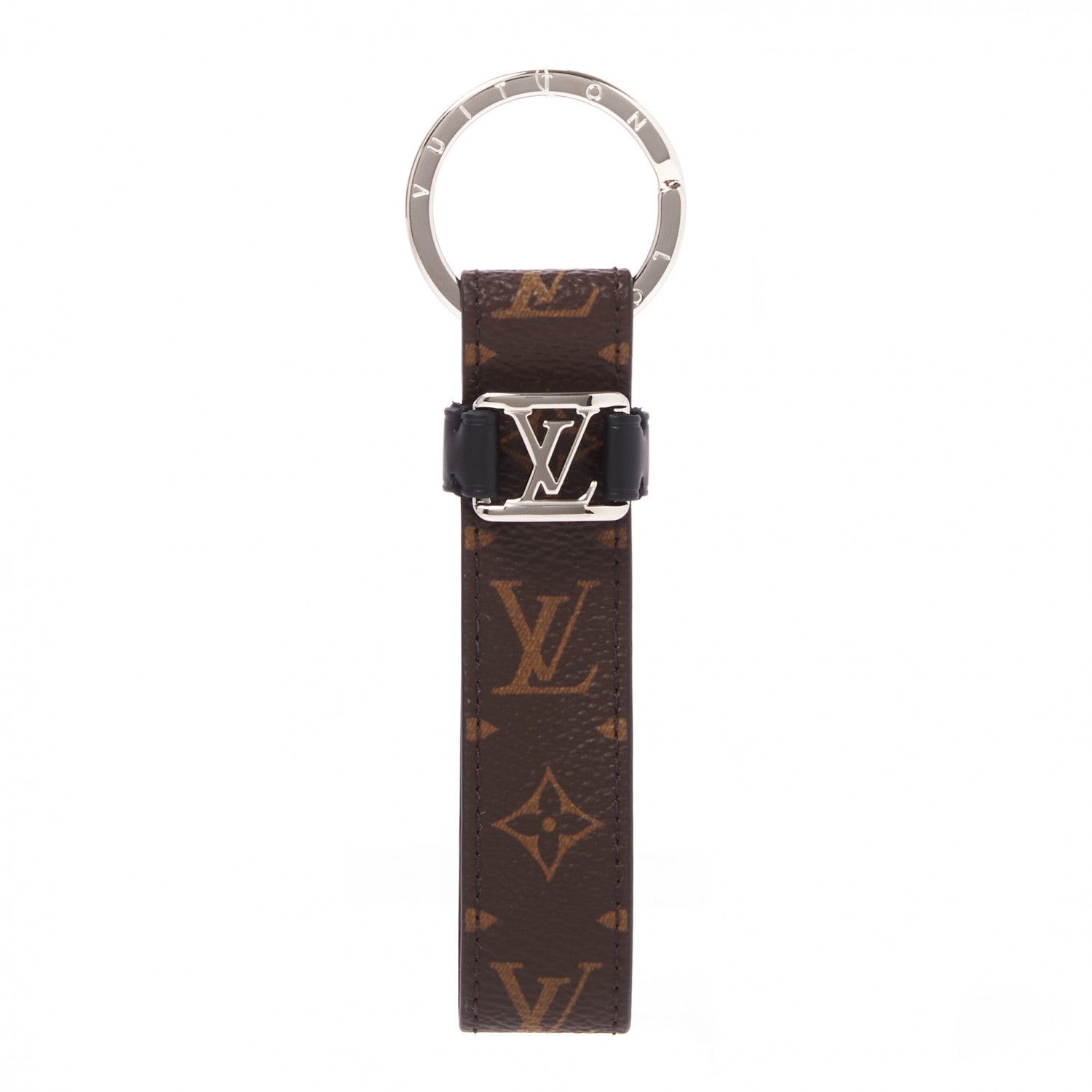 Louis Vuitton Monogram LV Dragonne Bag Charm Key Holder 1 of 4