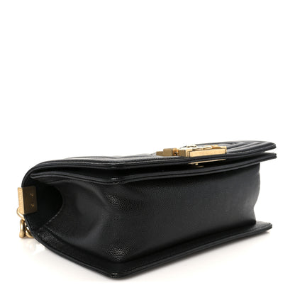 Chanel Caviar Quilted Small Boy Flap Black 4 of 10