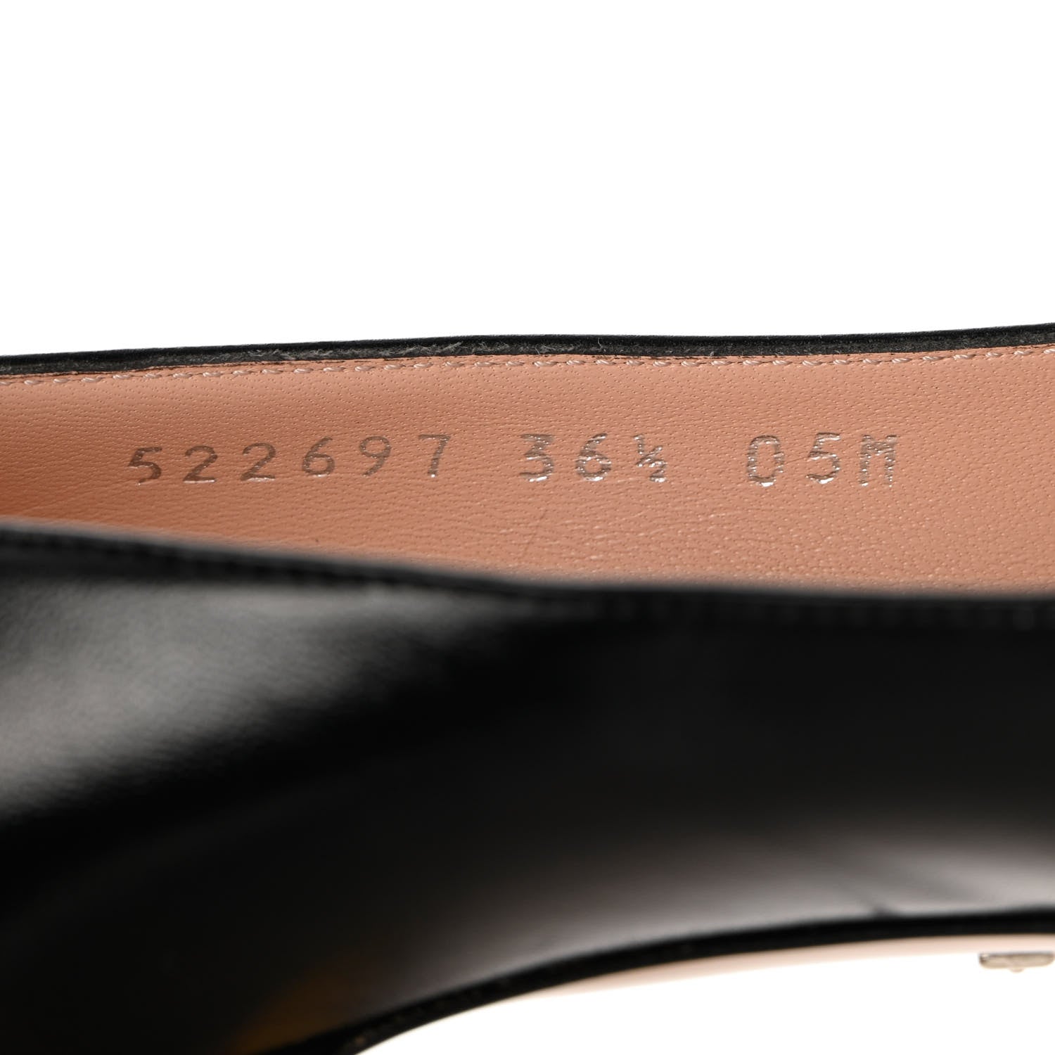 Gucci Malaga Kid Crystal Square G Madelyn Mid Heel Loafer Pumps 36.5 Black 8 of 9