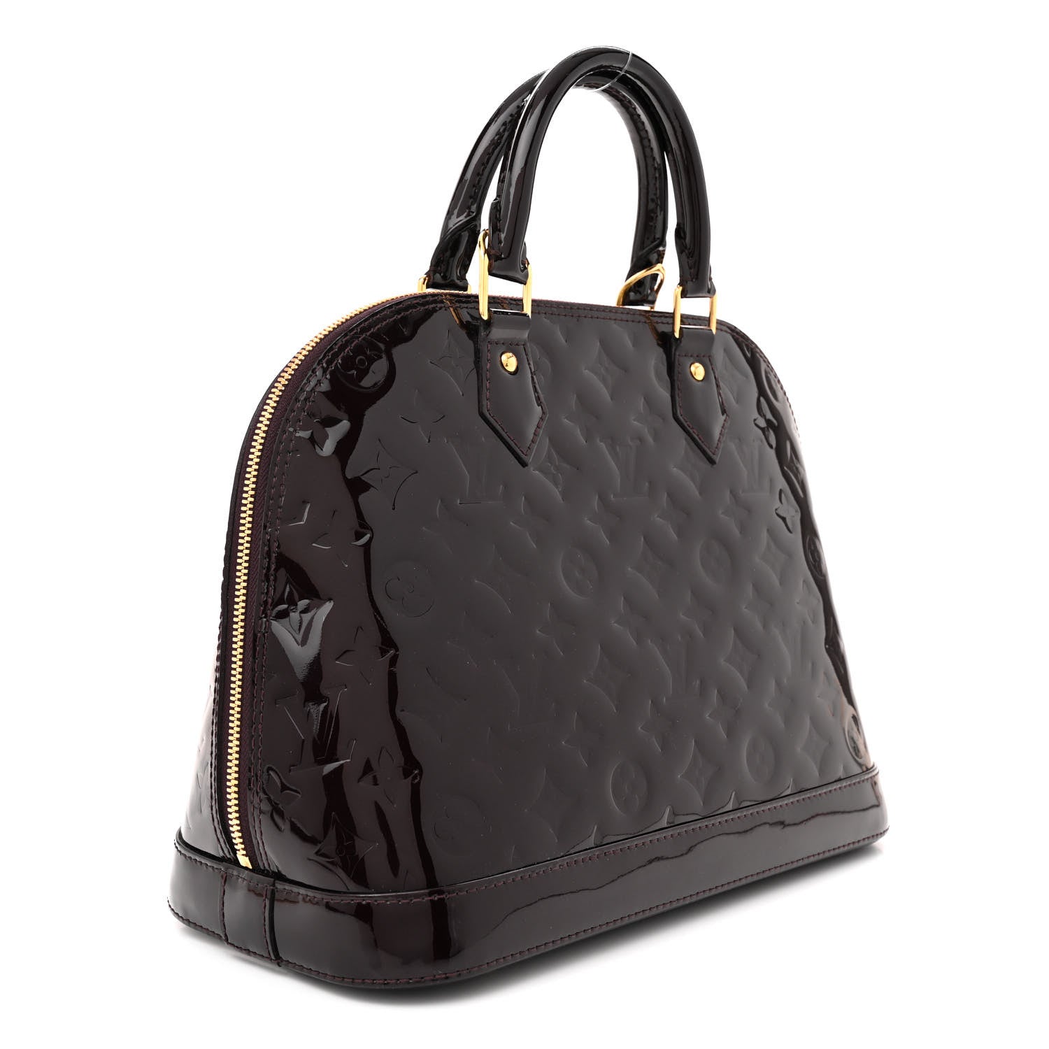 Louis Vuitton Vernis Alma PM Amarante 3 of 11