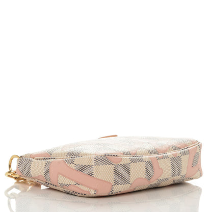 Louis Vuitton Damier Azur Tahitienne Mini Pochette Accessories 4 of 6