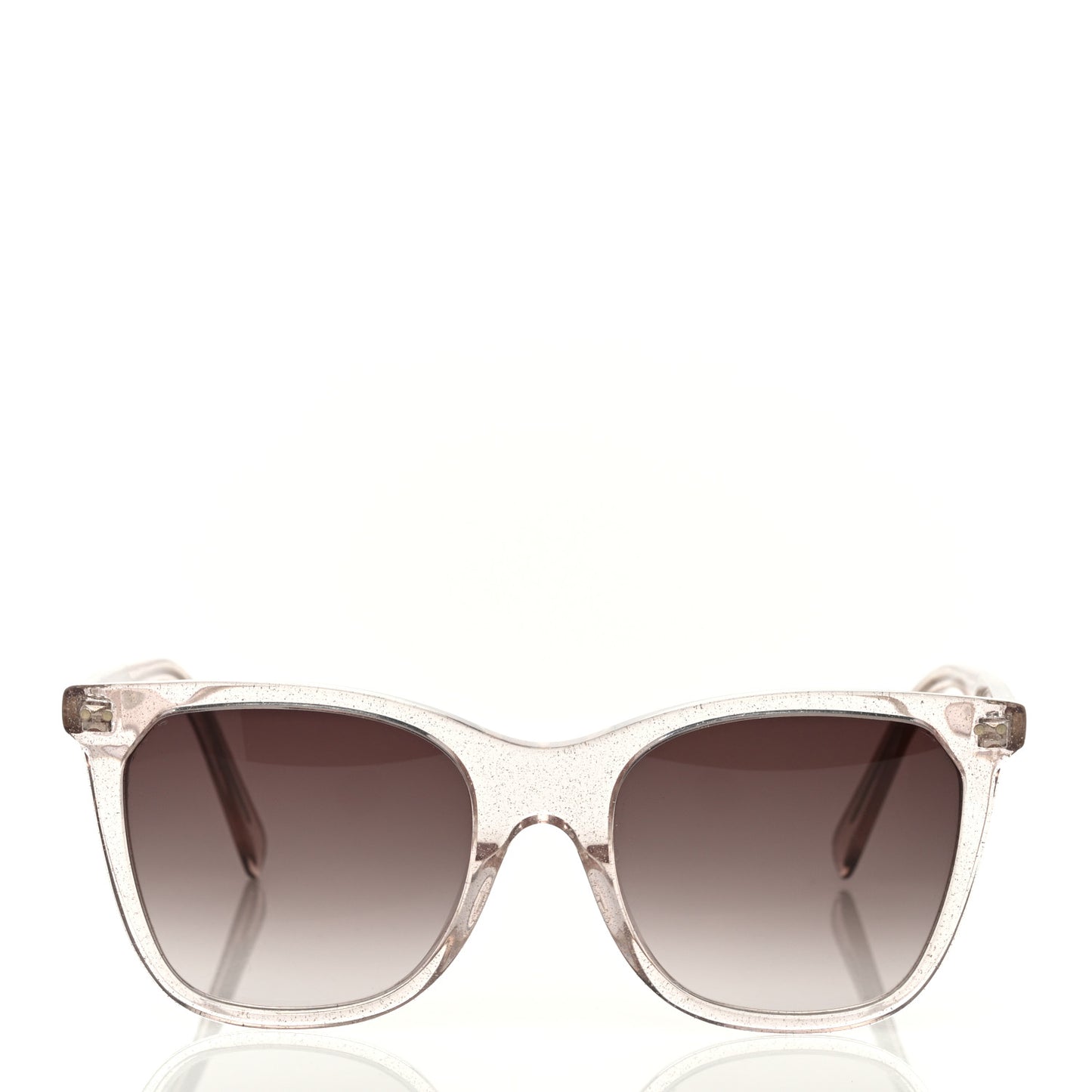 Acetate Cat Eye Gradient Sunglasses CL401341 Transparent