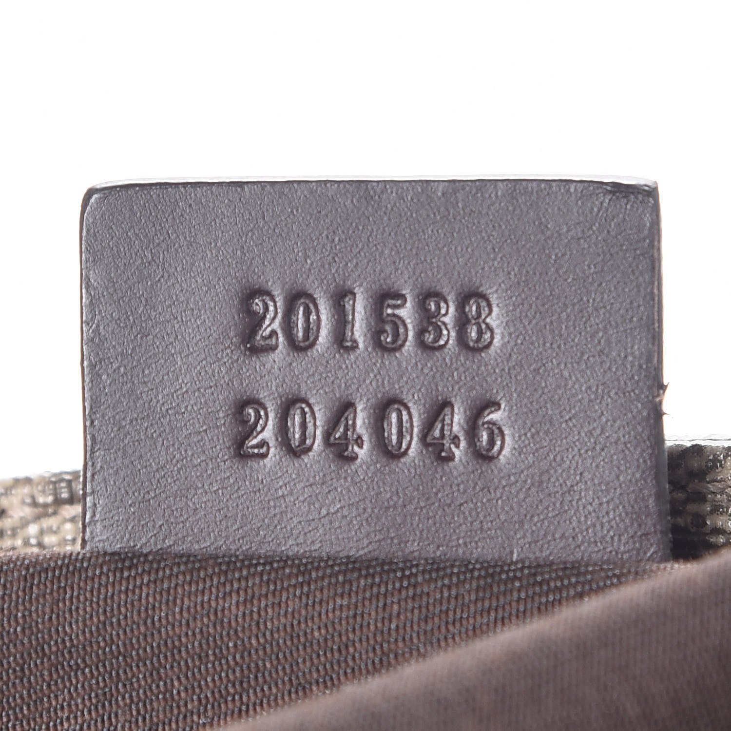 Gucci GG Supreme Monogram Small Flat Messenger Bag Dark Brown 7 of 7