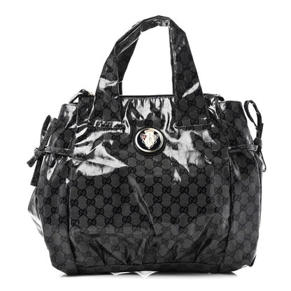 Gucci Crystal Monogram Hysteria Tote Navy Blue 1 of 10