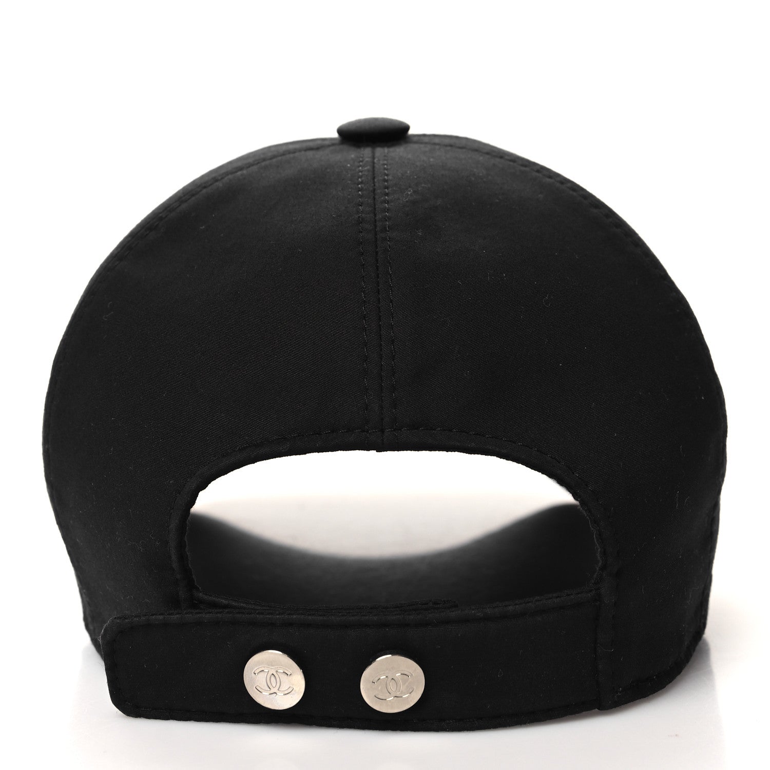 Chanel Cotton CC Cap Hat Black White 5 of 9