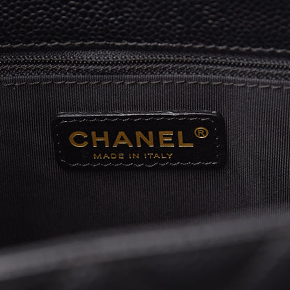 Chanel Caviar Quilted Grand Shopping Tote GST Black 9 of 10