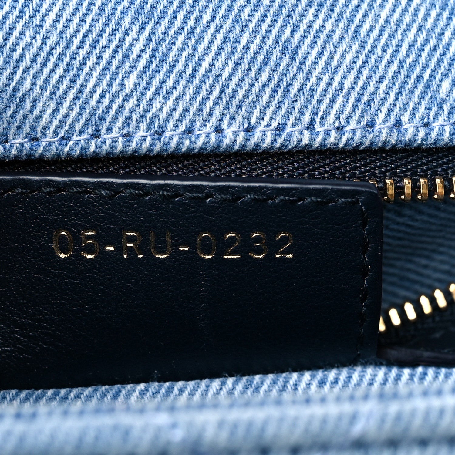 Christian Dior Denim Macrocannage Medium Caro Bag Blue 7 of 10