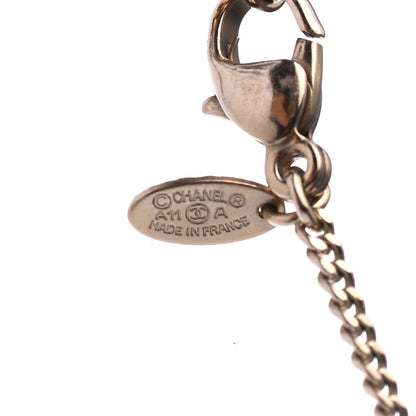 Chanel Pearl CC Pendant Necklace Gold 5 of 5
