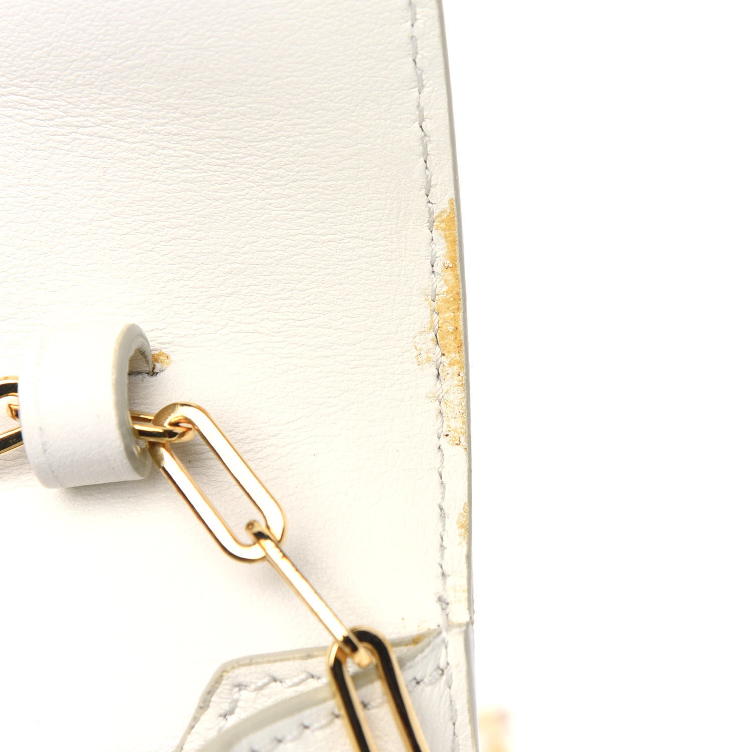 Tom Ford Calfskin Icon Disco Bag White 5 of 6