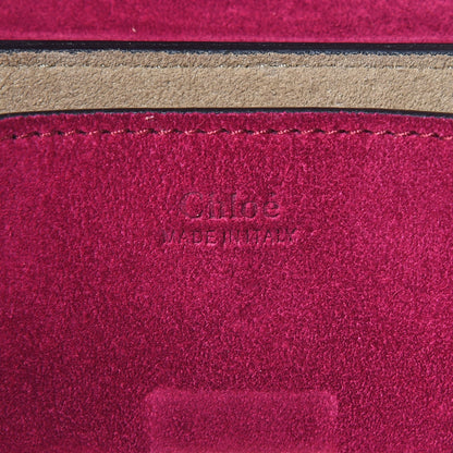 Chloe Suede Smooth Calfskin Lambskin MIni Drew Crossbody Misty Beige Bag 6 of 9