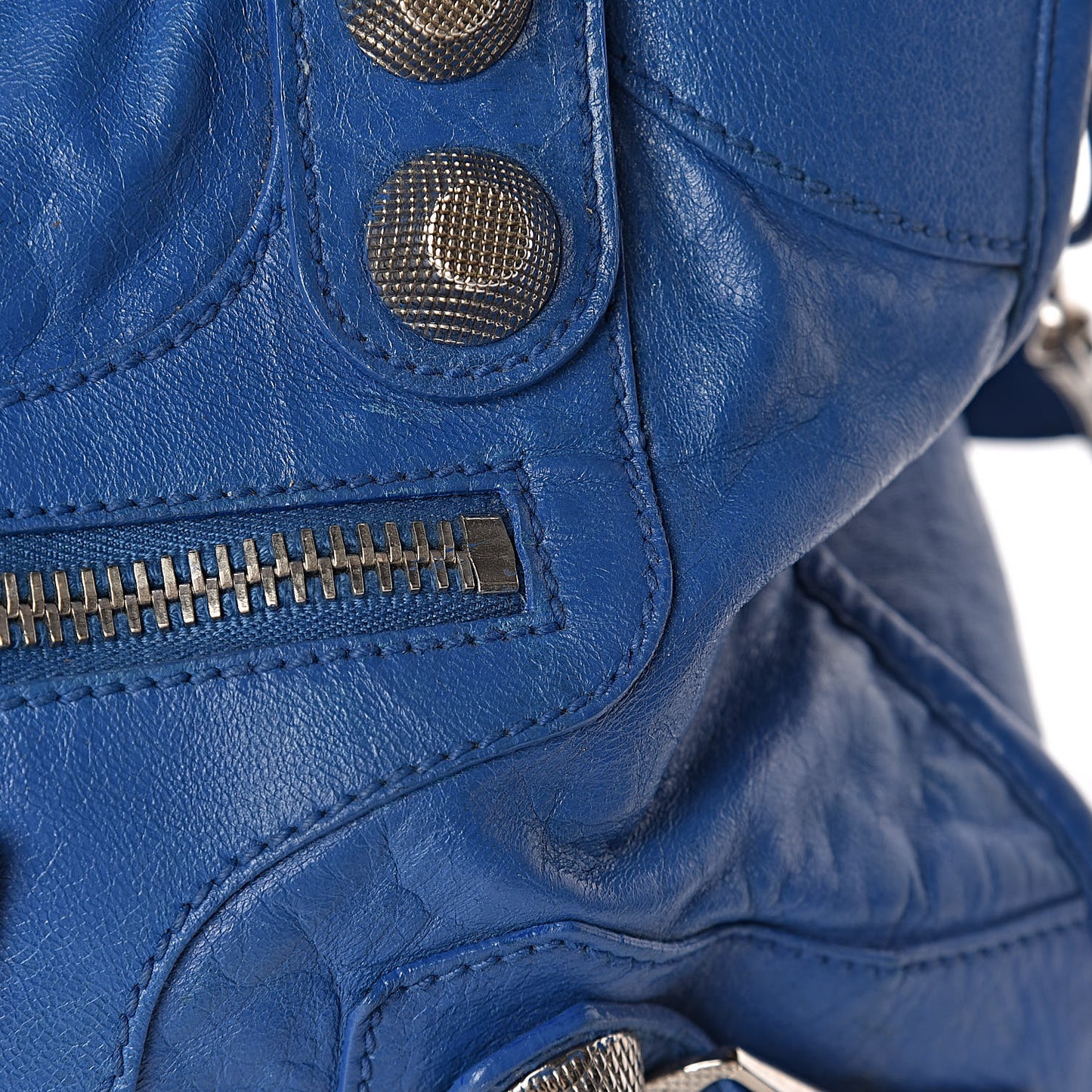 Agneau Giant 21 Silver Hardware City French Bleu