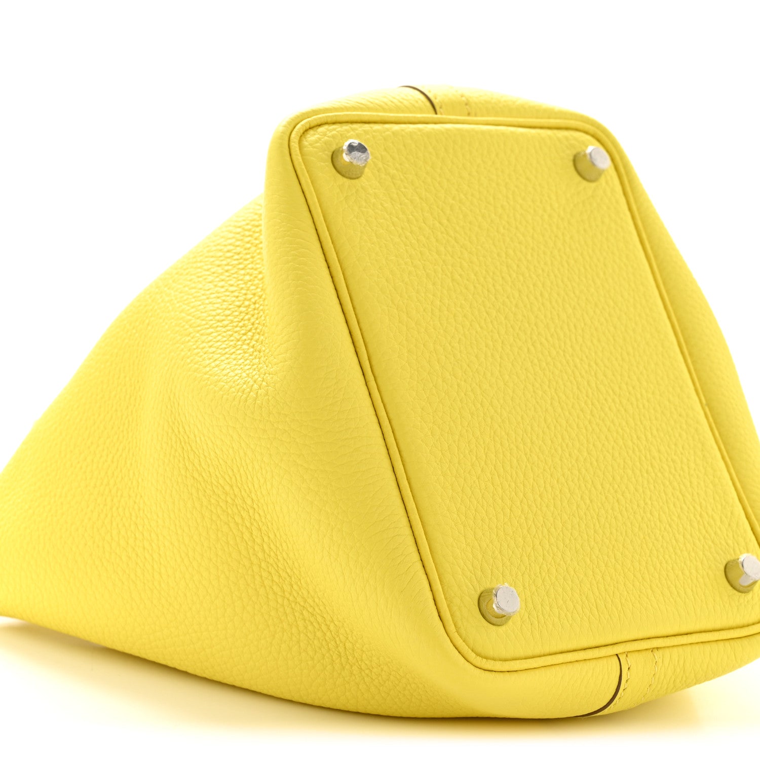 Hermes Taurillon Clemence Picotin Lock 18 PM Lime 9 of 15