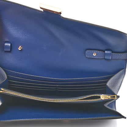 Hermes Epsom Constance Long To Go Wallet Bleu Saphir 5 of 10