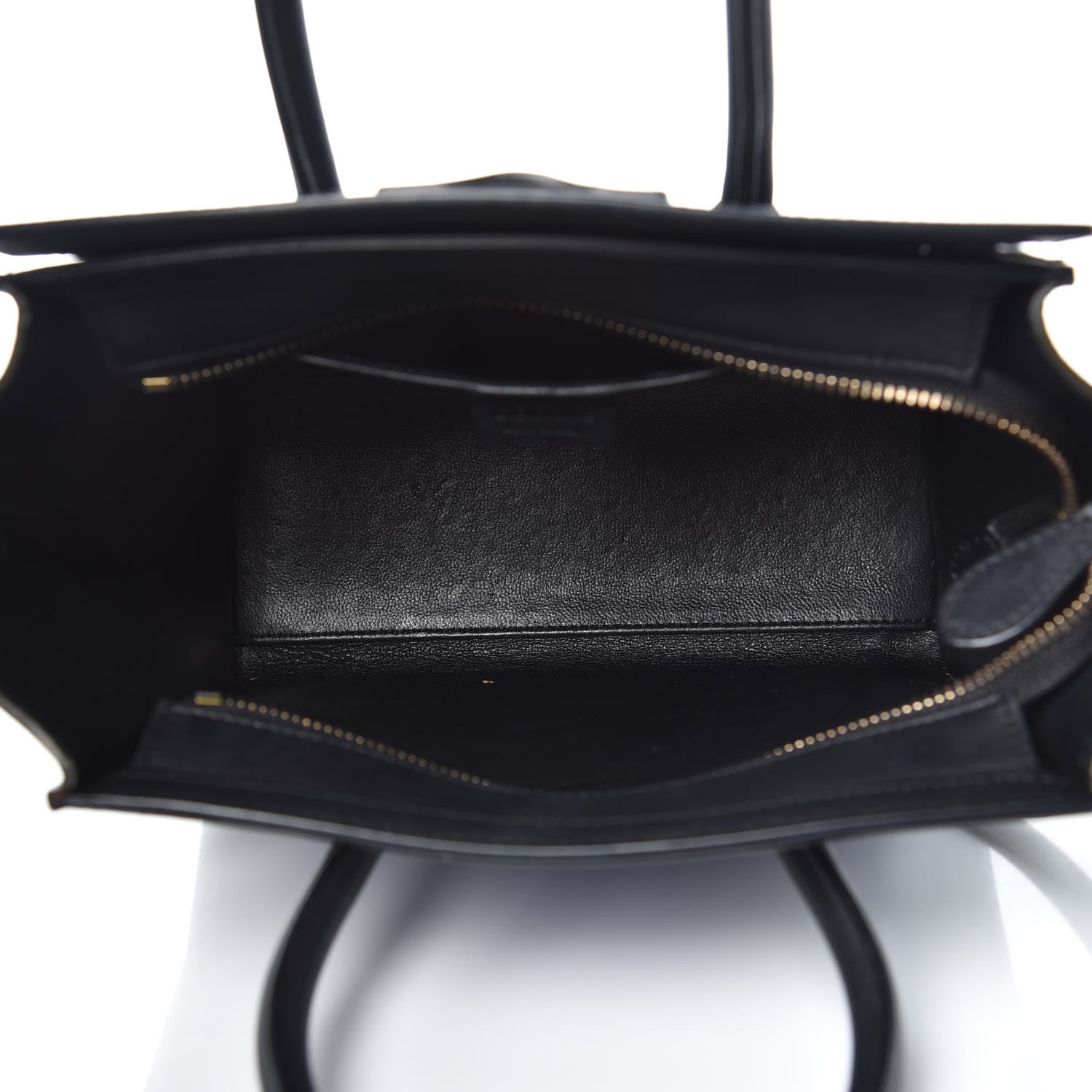 Celine Smooth Calfskin Nano Tri-Color Luggage Indigo 5 of 15