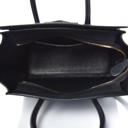 Celine Smooth Calfskin Nano Tri-Color Luggage Indigo 5 of 15
