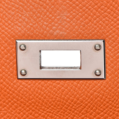 Hermes Epsom Kelly Sellier 35 Orange 22 of 34