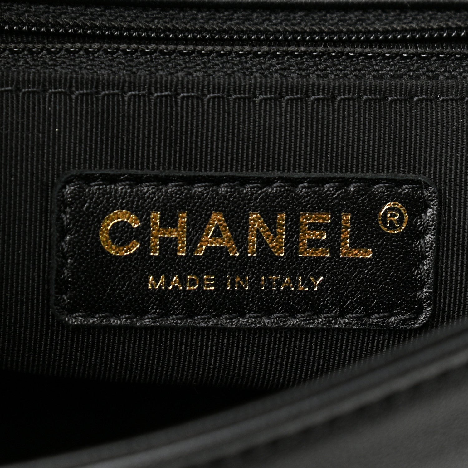 Chanel Lambskin Quilted Studded Beauty Begins Flap Black 5 of 10