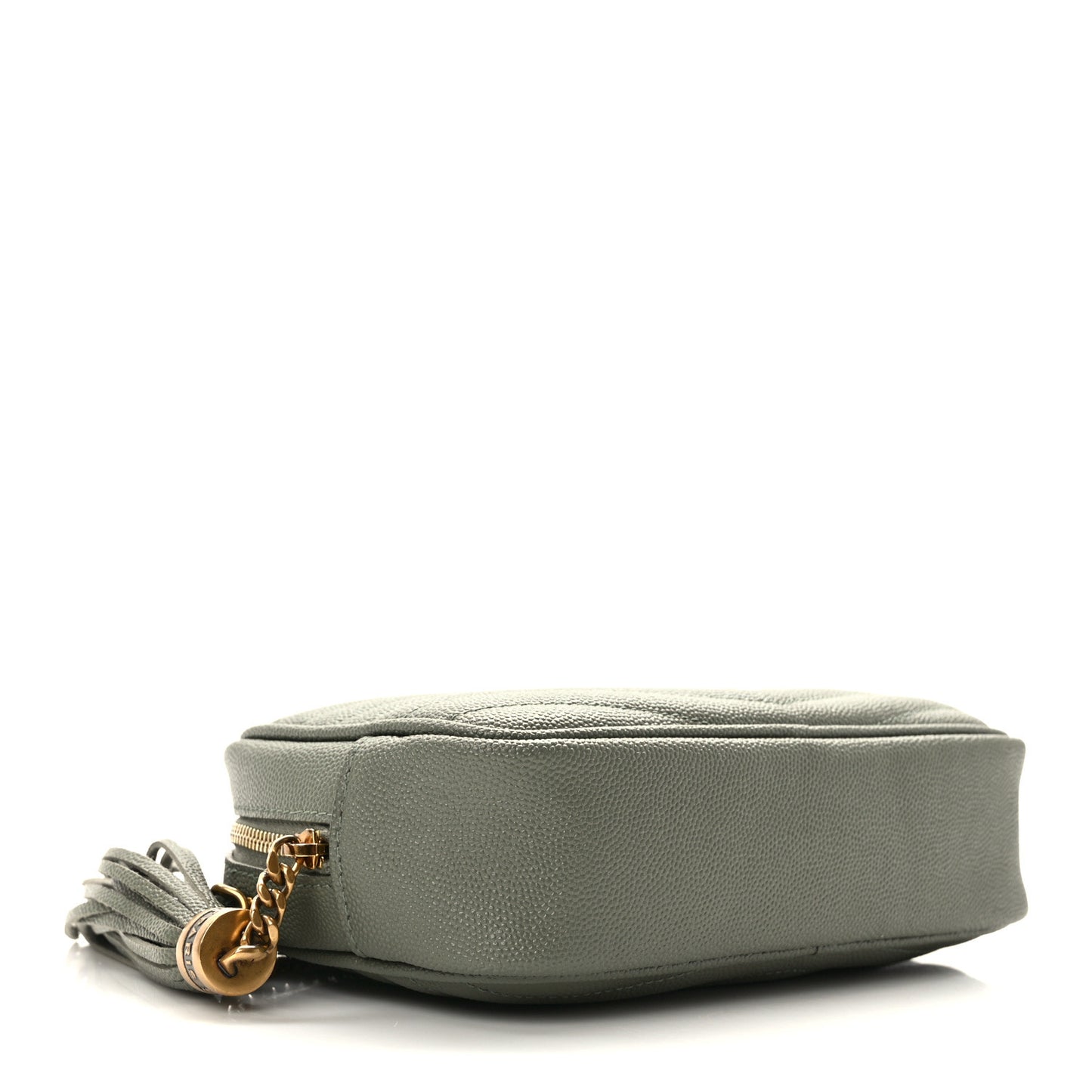 Grain De Poudre Matelasse Monogram Mini Lou Camera Bag Light Sage