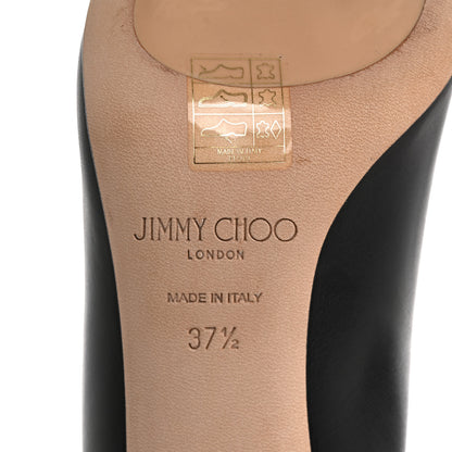 Jimmy Choo Calfskin Karter 85 Booties 37.5 Black 8 of 8