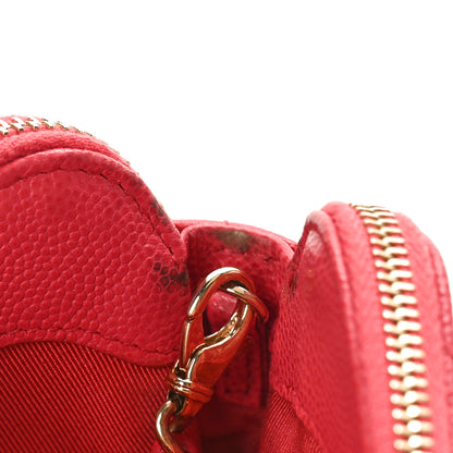 Chanel Caviar Quilted Small Clutch With Chain Pink 12 of 12