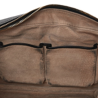 Prada Calf Easy Foldover Pushlock Shoulder Bag Black 10 of 10